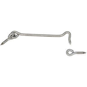 National Hardware 6 in. Stainless Steel Hook and Eyeimage