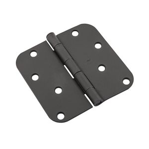 National Hardware 4 in. Black Door Butt Hingeimage