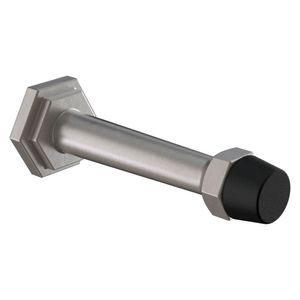 National Hardware 3 in. Powell Satin Nickel Door Stopimage