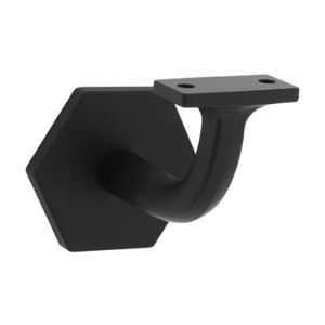 National Hardware Powell Matte Black Handrail Bracketimage