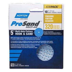 Norton Abrasive 5 in. 180 Grit Vacuum Sanding Discimage