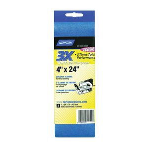 Norton Abrasive 4 in. x 24 in. 50 Grit Sanding Beltimage