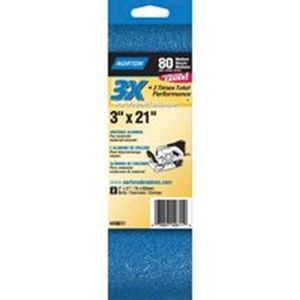 Norton Abrasive 3 in. x 21 in. 80 Grit Sanding Beltimage