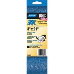 Norton Abrasive 3 in. x 21 in. 50 Grit Coarse Sanding Beltimage