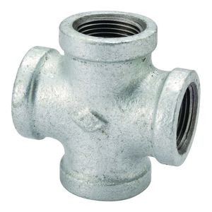 ProSource 1-1/2 in. Galvanized Malleable Pipe Crossimage