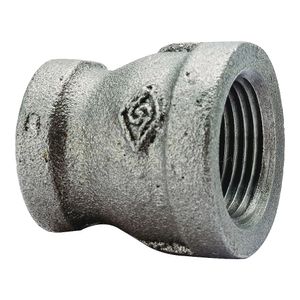 ProSource 1/2 in. x 3/8 in. Black Reducing Pipe Couplingimage