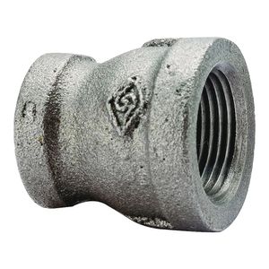 ProSource 1/4 in. x 1/8 in. Black Reducing Pipe Couplingimage