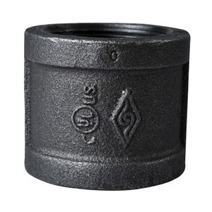 ProSource 1-1/2 in. Black Malleable Pipe Couplingimage
