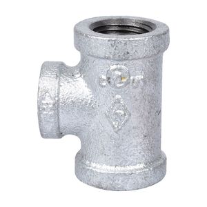 Prosource 3/4 in. x 3/4 in. x 1/2 in. Galvanized Reducing Teeimage