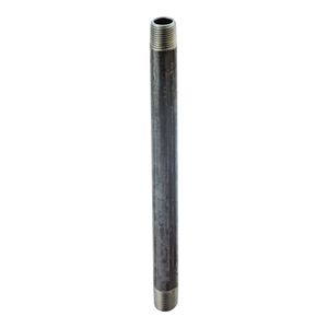 ProSource 1/4 in. x 8 in. Black Pipe Nippleimage