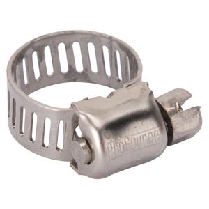 ProSource 7/32 in. to 5/8 in. Stainless Steel Interlocked Hose Clampimage