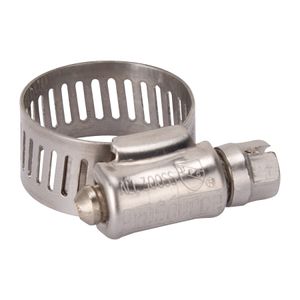 ProSource #6 3/8 in. to 7/8 in. Stainless Steel Interlocked Hose Clampimage