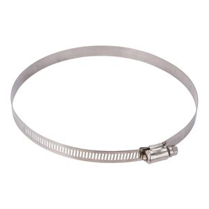 ProSource 5-5/8 to 6-1/2 in. Stainless Steel Interlocked Hose Clampimage