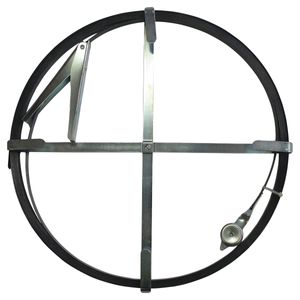 ProSource 3/4 in. x 50 ft. Flat Sewer Rod with Holderimage
