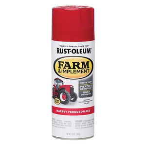 Rust-Oleum 12 oz. Massey Ferguson Red Farm Equipment Spray Paintimage