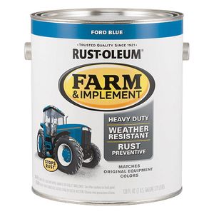 Rust-Oleum 1 gal. Ford Blue Gloss Farm and Implement Paintimage