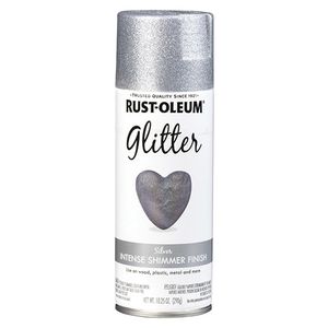 Rust-Oleum 10.25 oz. Silver Glitter Spray Paintimage