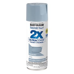 Rust-Oleum 12 oz. Painters Touch 2X Ultra Cover Gloss Winter Gray Spray Paintimage