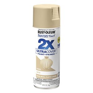 Rust-Oleum 12 oz. Painters Touch 2X Ultra Cover Satin Fossil Spray Paintimage