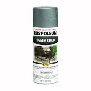 Rust-Oleum 12 oz. Gray Hammered Rust Preventative Spray Paintimage