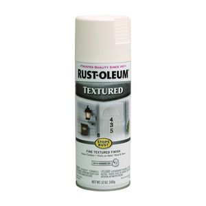 Rust-Oleum 7225830 Stops Rust 12 oz. Textured White Spray Paintimage