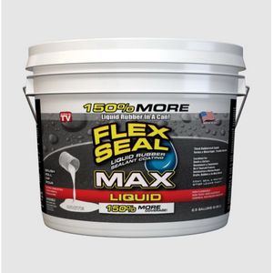 Flex Seal 2-1/2 gal. White Liquid MAX Rubberized Coatingimage