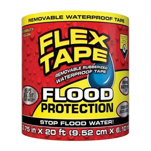 Swift 3-3/4 in. x 20 ft. Yellow Flood Protection Tapeimage