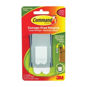 Command 8 lb. Sticky Nail Universal Picture Hangerimage
