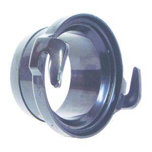 US Hardware 3 in. Straight Flexible Hose Adapter with Bayonet Hookimage