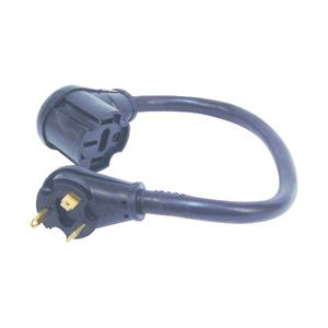 US Hardware 18 in. 50A Male to 30A Female RV Power Adapter 6446785image