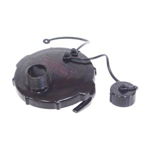 US Hardware 3 in. Termination Cap with Hose Outletimage