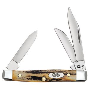 Case Genuine Stag Small Stockman Folding Pocket Knifeimage