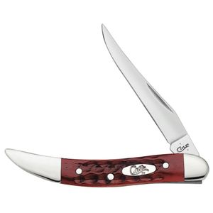 Case Corn Cob Jigged Small Texas Toothpick Pocket Knifeimage