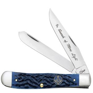 Case Standard Jigged Blue Bone Trapperimage