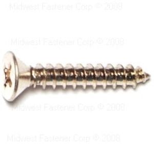 Midwest Fastener #8 x 1 in. Flat Head Phillips Sheet Metal Screwimage