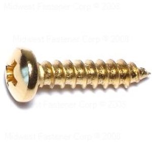 Midwest Fastener #8 x 3/4 in. Phillips Pan Head Sheet Metal Screwimage