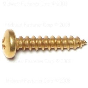 Midwest Fastener #10 x 1 in. Phillips Pan Head Sheet Metal Screws, 20-Packimage