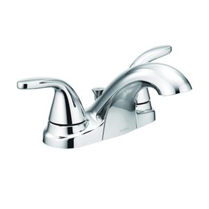 Moen Adler 4 in. Centerset 2-Handle Low-Arc Bathroom Faucetimage