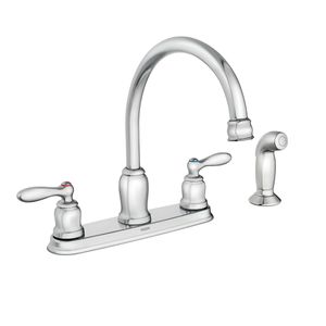 Moen Caldwell Chrome 2-Handle Kitchen Faucetimage