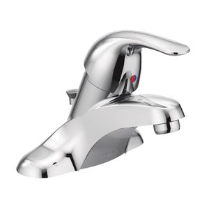 Moen 7123433 Adler Chrome Single-Handle Centerset Bathroom Faucetimage