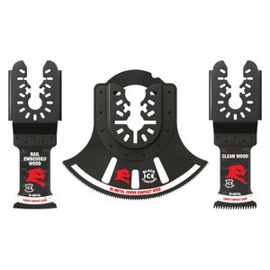 Freud 3-Piece Bi-Metal Oscillating Blade Setimage