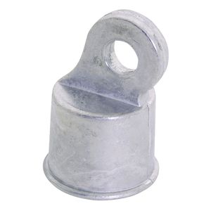 Stephens Pipe & Steel 1-3/8 in. Aluminum Chain-Link Fence Rail Endimage