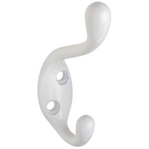 National Hardware V166 White Coat and Hat Hookimage
