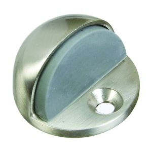 National Hardware 1-3/4 in. Satin Nickel Floor Mount Door Stopimage