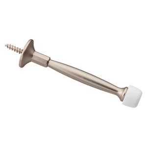 National Hardware 4 in. Satin Nickel Rigid Door Stopimage