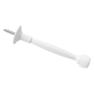 National Hardware 4 in. White Rigid Door Stopimage