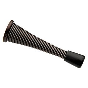 National Hardware 3-1/8 in. Oil-Rubbed Bronze Spring Door Stopimage