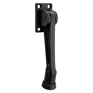 National Hardware 5 in. Matte Black Kick Down Door Stopimage