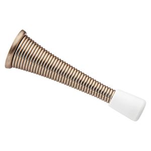 National Hardware 3-1/8 in. Satin Nickel Spring Door Stopimage