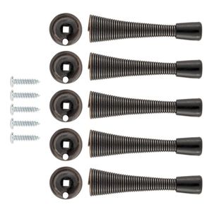 National Hardware 3-1/8 in. Oil-Rubbed Bronze Spring Door Stopimage